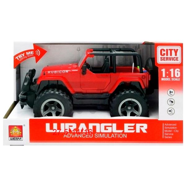 Mașină Wenyi Jeep WY390A Black Red photo 5 Mașină Wenyi Jeep WY390A Black Red photo 5