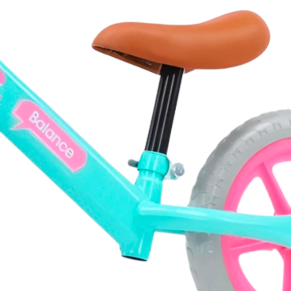 Беговел 4Play Balance A66 12" 12" Металл/ Мятный Розовый photo 4