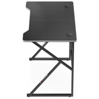 Masă gaming Huzaro Hero 1.6 MDF/ Black photo 4