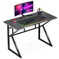 Masă gaming Huzaro Hero 1.6 MDF/ Black photo 5