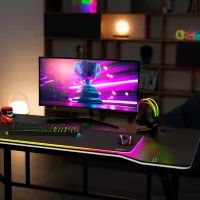 Masă gaming Huzaro Hero 1.6 MDF/ Black photo 6