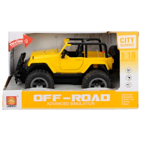 Mașină Wenyi Jeep WY390B Black Yellow photo 5
