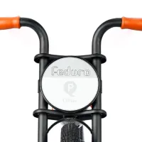 Bicicletă fără pedale Qplay Feduro 12" 12" Metal/ Black White photo 3