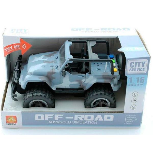Машинка Wenyi Jeep WY391B Белый Синий photo 4 Машинка Wenyi Jeep WY391B Белый Синий photo 4