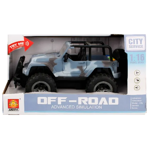 Машинка Wenyi Jeep WY391B Белый Синий photo 5 Машинка Wenyi Jeep WY391B Белый Синий photo 5