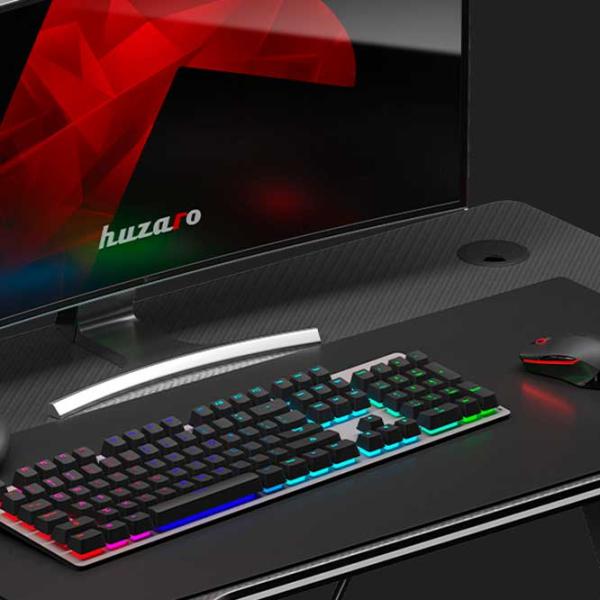Компьютерный стол Huzaro Hero 1.4 МДФ/ Черный photo 6
