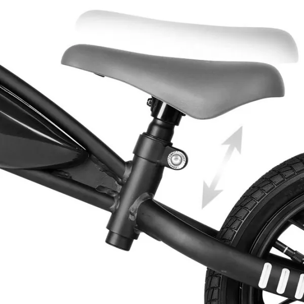 Bicicletă fără pedale Qplay Feduro 12" 12" Metal/ Red Black photo 3 Bicicletă fără pedale Qplay Feduro 12" 12" Metal/ Red Black photo 3