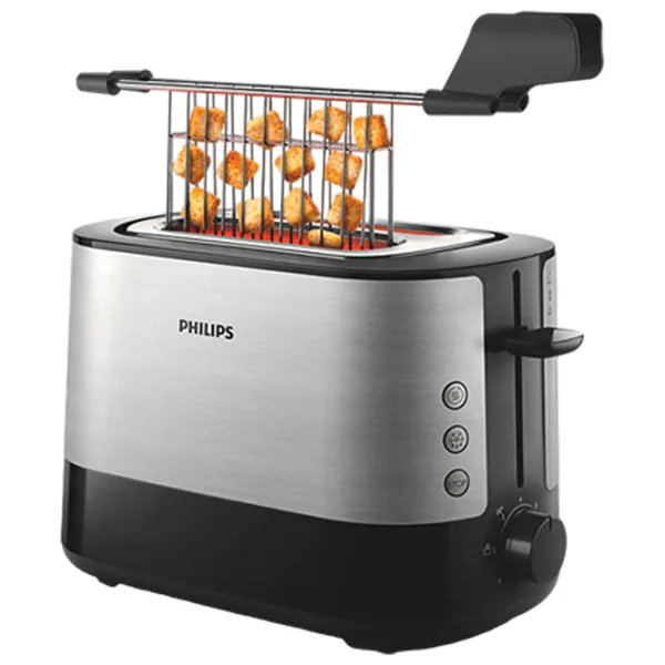 Toster Philips HD2635/ 90 Mecanic/ 950 W/ Black photo 4