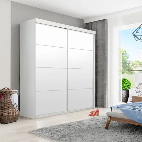 Шкаф Prime Furniture Top 25 Plus 150 x 62см x 200 / ЛДСП / Белый photo 3 Шкаф Prime Furniture Top 25 Plus 150 x 62см x 200 / ЛДСП / Белый photo 3