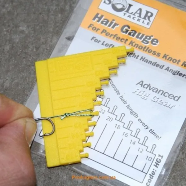 Unelte pentru pescuit Solar Hair Gauge Plastic/ Yellow photo 2