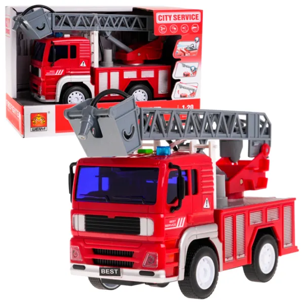Mașină Wenyi Firefighter WY552B White Red photo 5 Mașină Wenyi Firefighter WY552B White Red photo 5