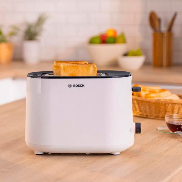 Toster Bosch TAT2M121 Mecanic/ 950 W/ White photo 2
