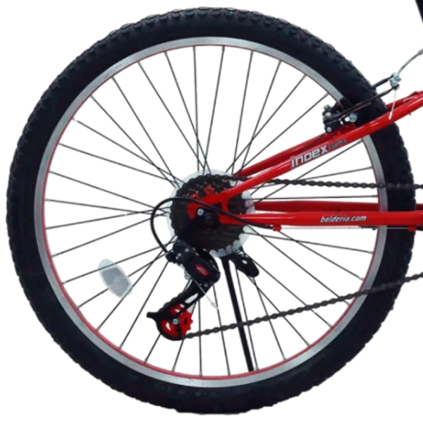 Bicicletă Belderia Vision Kings 26" 26" Aluminiu/ Black Red photo 3 Bicicletă Belderia Vision Kings 26" 26" Aluminiu/ Black Red photo 3