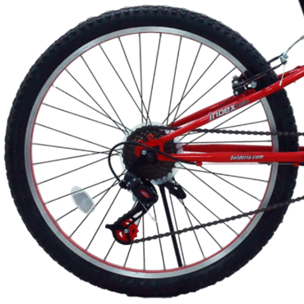 Bicicletă Belderia Vision Kings 26" 26" Aluminiu/ Black Red photo 3 Bicicletă Belderia Vision Kings 26" 26" Aluminiu/ Black Red photo 3