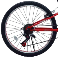 Велосипед Belderia Vision Kings 26" 26" Алюминий/ Черный Красный photo 3