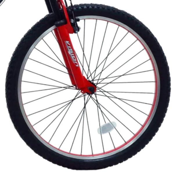 Bicicletă Belderia Vision Kings 26" 26" Aluminiu/ Black Red photo 6 Bicicletă Belderia Vision Kings 26" 26" Aluminiu/ Black Red photo 6