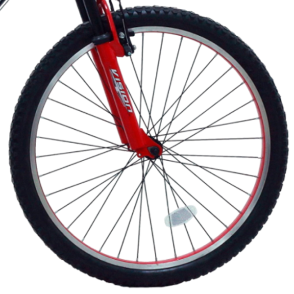Bicicletă Belderia Vision Kings 26" 26" Aluminiu/ Black Red photo 6 Bicicletă Belderia Vision Kings 26" 26" Aluminiu/ Black Red photo 6