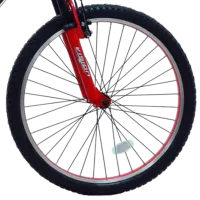 Велосипед Belderia Vision Kings 26" 26" Алюминий/ Черный Красный photo 6