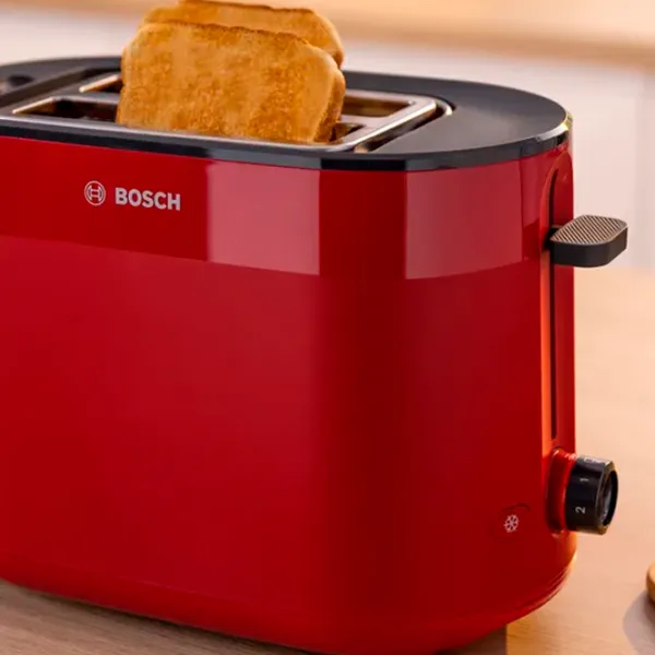 Toster Bosch TAT2M124 Mecanic/ 950 W/ Red photo 4
