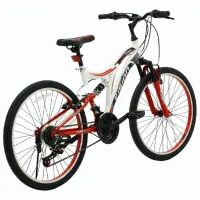 Bicicletă Belderia Vision Kings 24" 24" Aluminiu/ White Red photo 2