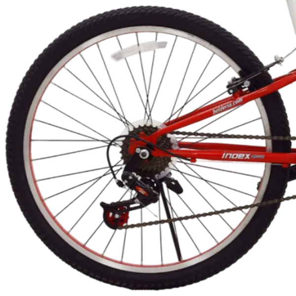 Bicicletă Belderia Vision Kings 24" 24" Aluminiu/ White Red photo 3 Bicicletă Belderia Vision Kings 24" 24" Aluminiu/ White Red photo 3