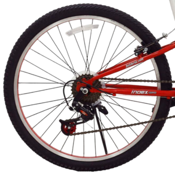 Bicicletă Belderia Vision Kings 24" 24" Aluminiu/ White Red photo 3 Bicicletă Belderia Vision Kings 24" 24" Aluminiu/ White Red photo 3