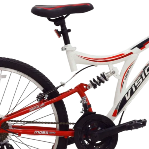 Bicicletă Belderia Vision Kings 24" 24" Aluminiu/ White Red photo 4 Bicicletă Belderia Vision Kings 24" 24" Aluminiu/ White Red photo 4