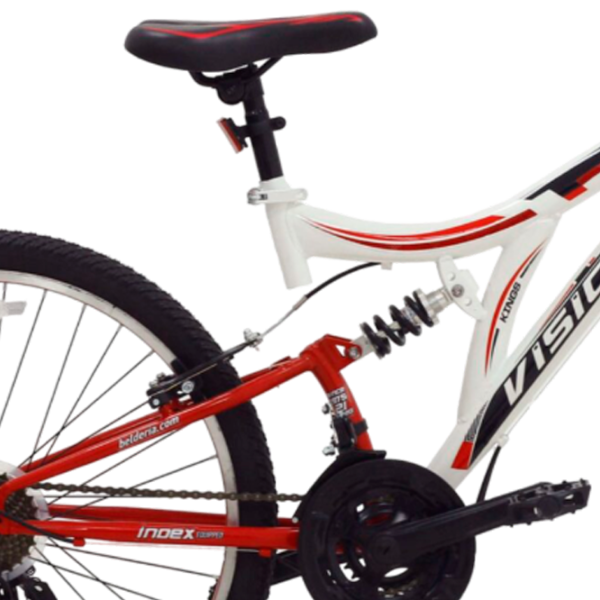 Bicicletă Belderia Vision Kings 24" 24" Aluminiu/ White Red photo 4 Bicicletă Belderia Vision Kings 24" 24" Aluminiu/ White Red photo 4