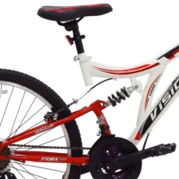 Bicicletă Belderia Vision Kings 24" 24" Aluminiu/ White Red photo 4
