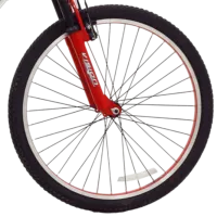 Bicicletă Belderia Vision Kings 24" 24" Aluminiu/ White Red photo 6