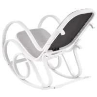 Fotoliu balansoar Halmar Max Bis Plus White photo 2