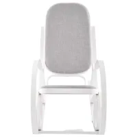 Fotoliu balansoar Halmar Max Bis Plus White photo 3