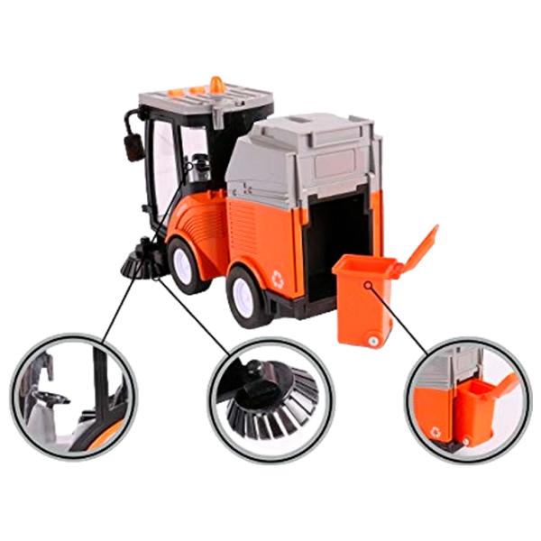 Mașină Wenyi Ride-on Sweeper WY680A Gray Orange photo 3 Mașină Wenyi Ride-on Sweeper WY680A Gray Orange photo 3