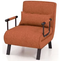 Fotoliu Costway HV10417CF Brown photo 2