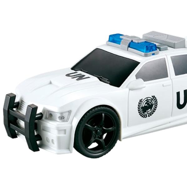 Машинка Wenyi Police Car WY500C Черный Белый photo 2 Машинка Wenyi Police Car WY500C Черный Белый photo 2