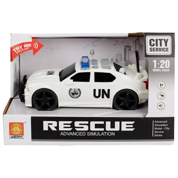 Машинка Wenyi Police Car WY500C Черный Белый photo 5 Машинка Wenyi Police Car WY500C Черный Белый photo 5