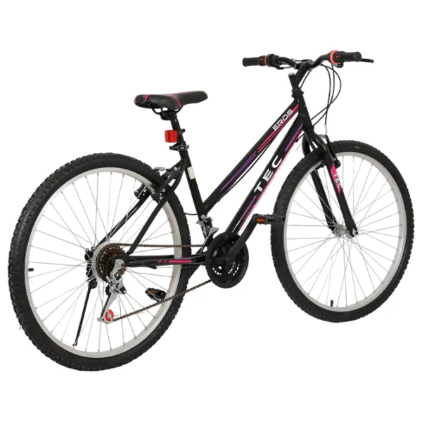 Велосипед Belderia Tec Eros 26" 26" Алюминий/ Черный Розовый photo 3 Велосипед Belderia Tec Eros 26" 26" Алюминий/ Черный Розовый photo 3