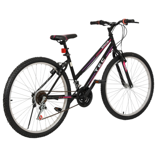 Велосипед Belderia Tec Eros 26" 26" Алюминий/ Черный Розовый photo 3 Велосипед Belderia Tec Eros 26" 26" Алюминий/ Черный Розовый photo 3