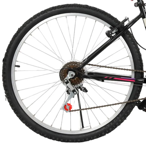 Велосипед Belderia Tec Eros 26" 26" Алюминий/ Черный Розовый photo 4 Велосипед Belderia Tec Eros 26" 26" Алюминий/ Черный Розовый photo 4