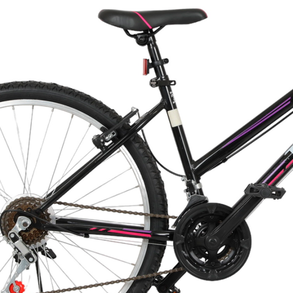Велосипед Belderia Tec Eros 26" 26" Алюминий/ Черный Розовый photo 5 Велосипед Belderia Tec Eros 26" 26" Алюминий/ Черный Розовый photo 5