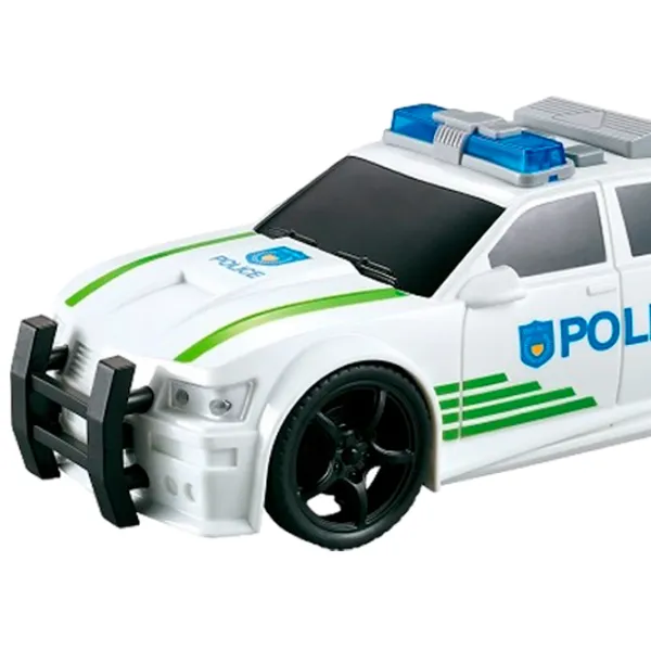 Машинка Wenyi Police Car WY500E Зелёный Белый photo 2 Машинка Wenyi Police Car WY500E Зелёный Белый photo 2
