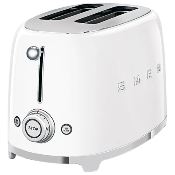 Тостер Smeg TSF01WHEU Механическое/ 950 Вт/ Белый photo 2