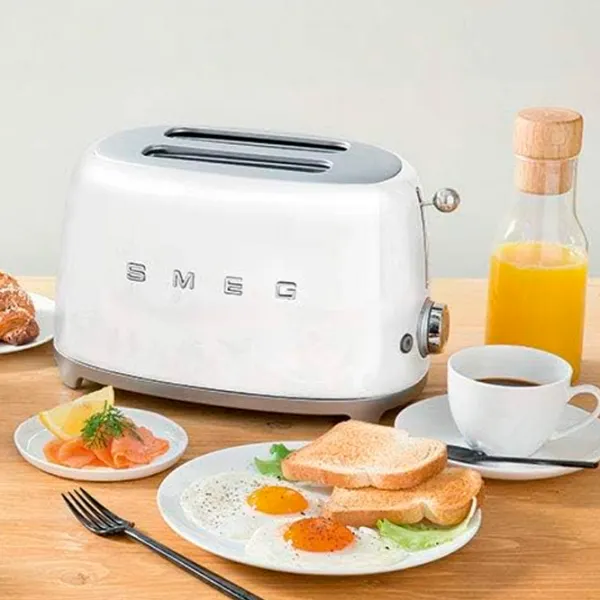 Тостер Smeg TSF01WHEU Механическое/ 950 Вт/ Белый photo 6