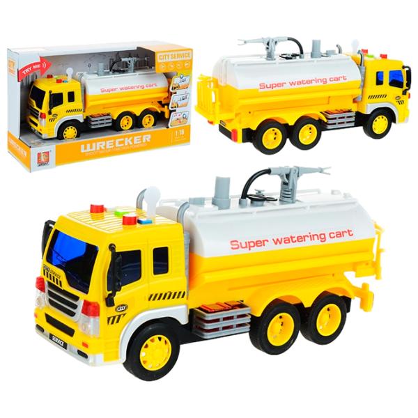 Грузовик Wenyi Wrecker WY331B Белый Желтый photo 4 Грузовик Wenyi Wrecker WY331B Белый Желтый photo 4