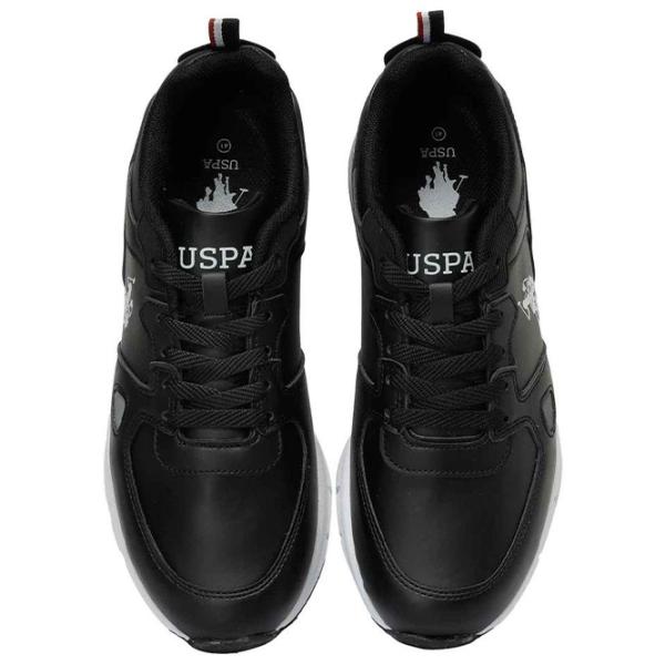 Кроссовки для мужчин U.S. Polo Assn. Vance Summer 3FX 44/ Черный photo 4 Кроссовки для мужчин U.S. Polo Assn. Vance Summer 3FX 44/ Черный photo 4