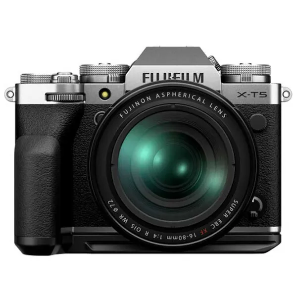 Фотоаппарат FujiFilm X-T5 XF16-80mmF4 R OIS WR CMOS/ Серебристый photo 4 Фотоаппарат FujiFilm X-T5 XF16-80mmF4 R OIS WR CMOS/ Серебристый photo 4
