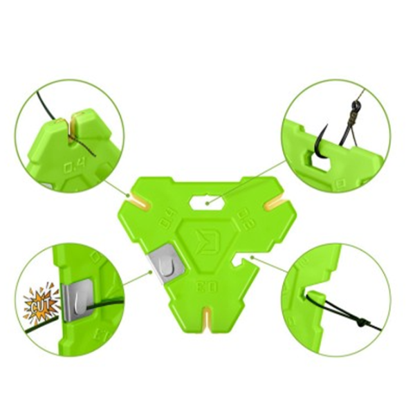 Unelte pentru pescuit Delphin 101002318 Metal/ Green photo 2