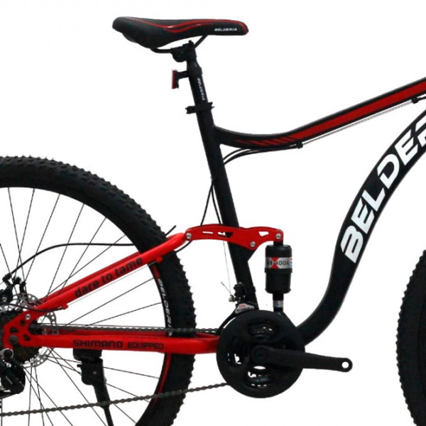 Bicicletă Belderia Camp XC 200 29" 29" Oțel/ Black Red photo 4 Bicicletă Belderia Camp XC 200 29" 29" Oțel/ Black Red photo 4