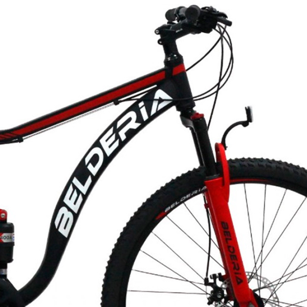 Bicicletă Belderia Camp XC 200 29" 29" Oțel/ Black Red photo 5 Bicicletă Belderia Camp XC 200 29" 29" Oțel/ Black Red photo 5
