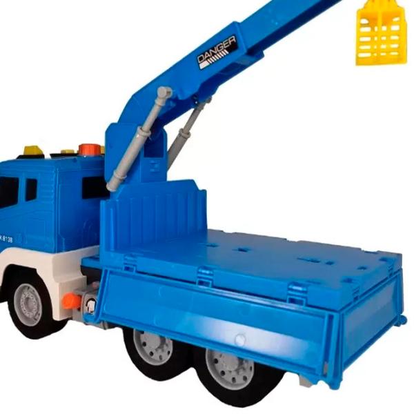 Грузовик Wenyi WY813B Белый Синий photo 2